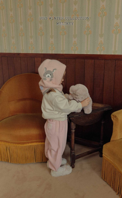 Bunny Balaclava (with Ribbon Brooch)