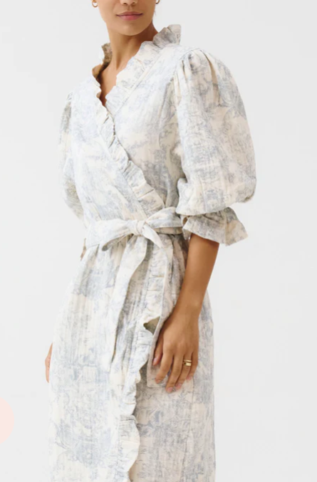 [25%] Muslin Gause Robe