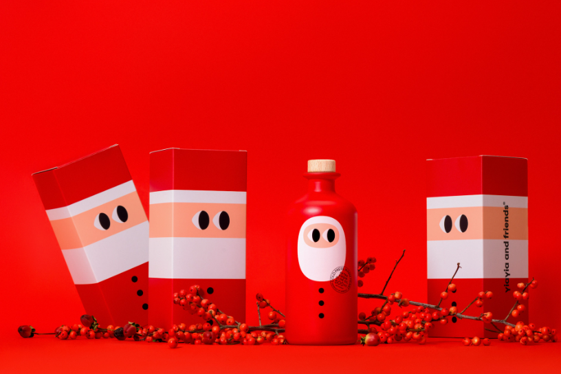 [YIAYIAANDFRIENDS] Santa Edition - Extra Virgin Olive Oil 500ml