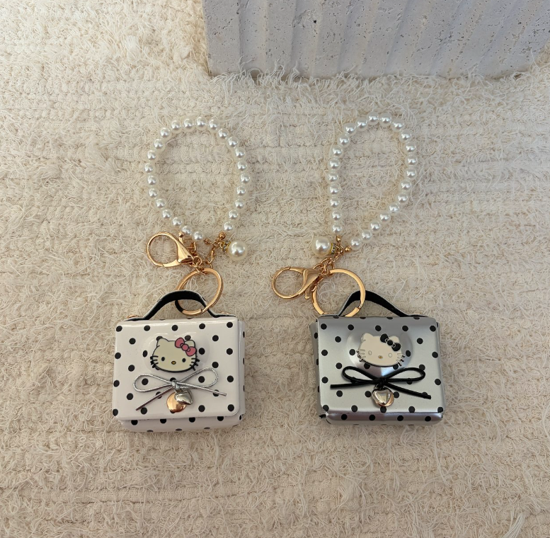 Classic Mini Dot Bag Keyring