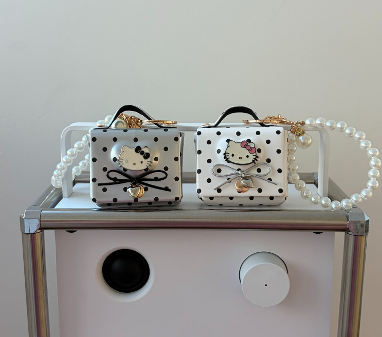Classic Mini Dot Bag Keyring