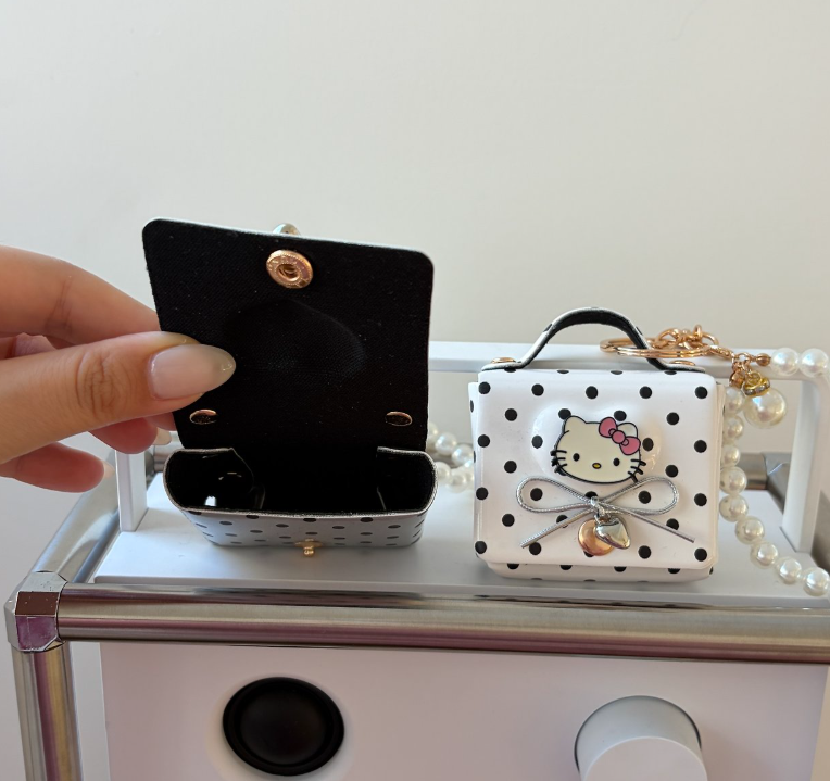 Classic Mini Dot Bag Keyring