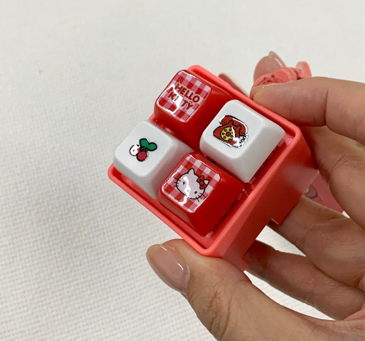 Keyboard Melody Keyring
