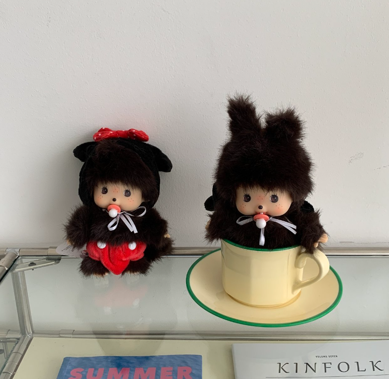 Mouse Monchhichi Keyring