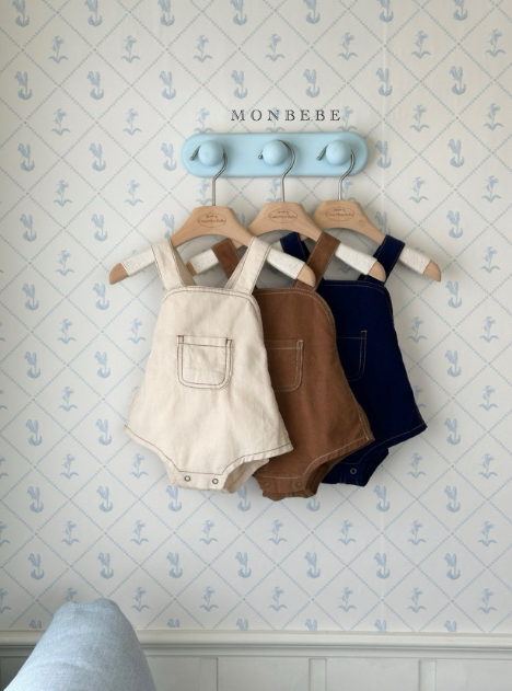 [MONBEBE]Royal Corduroy Baby Bodysuit