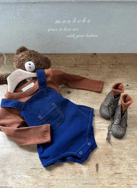 [MONBEBE]Royal Corduroy Baby Bodysuit