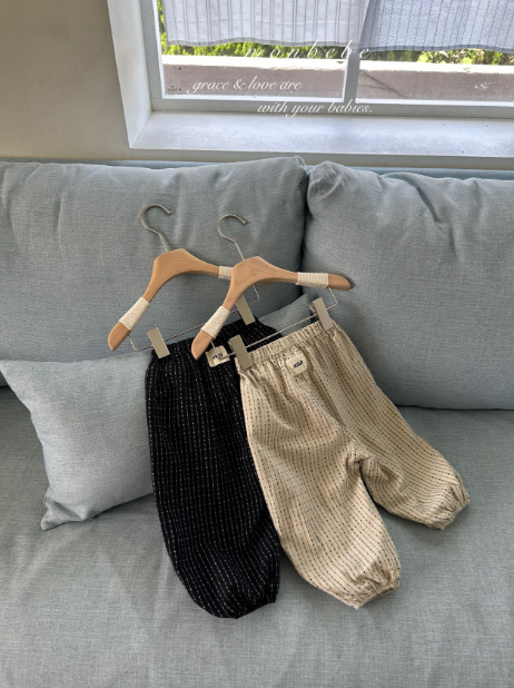 [MONBEBE]Jacquard Jogger Pants