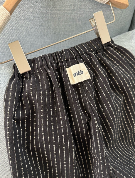 [MONBEBE]Jacquard Jogger Pants
