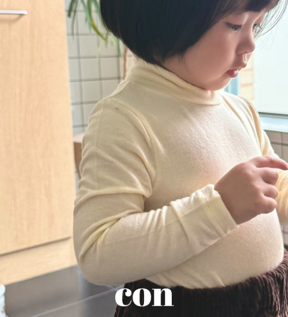 [CON]Everyday Mock Neck Tee