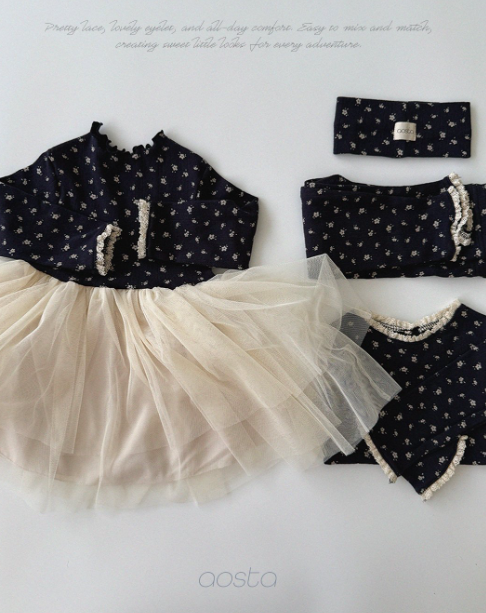 [AOSTA]  Camellia Dress