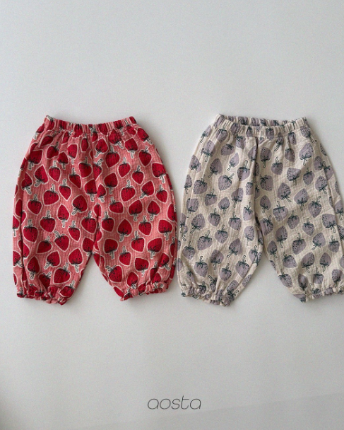 [AOSTA] Strawberry Pants