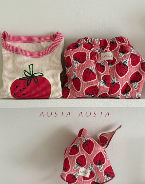 [AOSTA] Strawberry Pants
