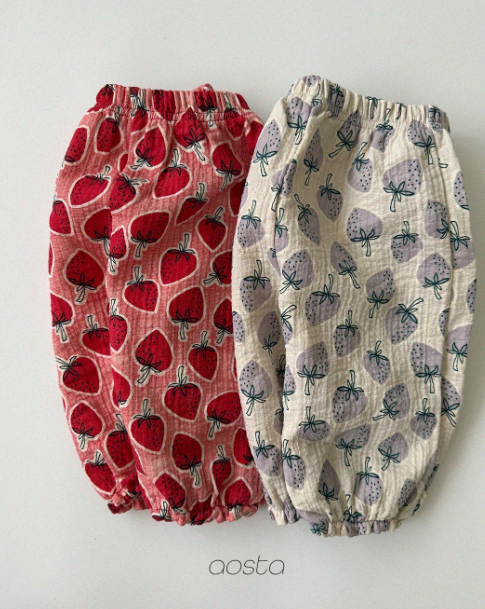 [AOSTA] Strawberry Pants