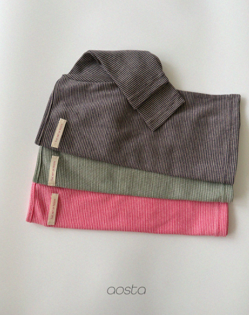 [AOSTA]Boat Neck T