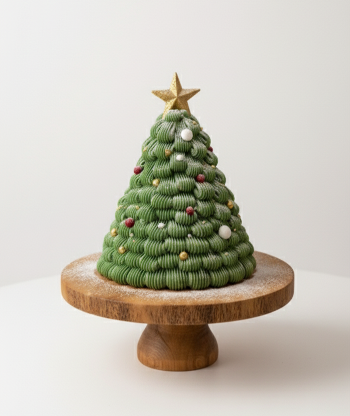 [Workshop] Christmas 🎄 Tree Cake