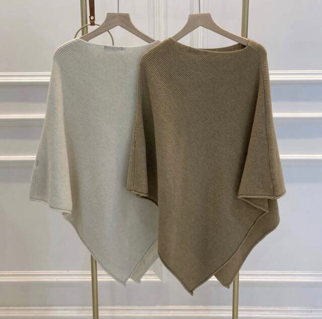 Cashmere Pancho
