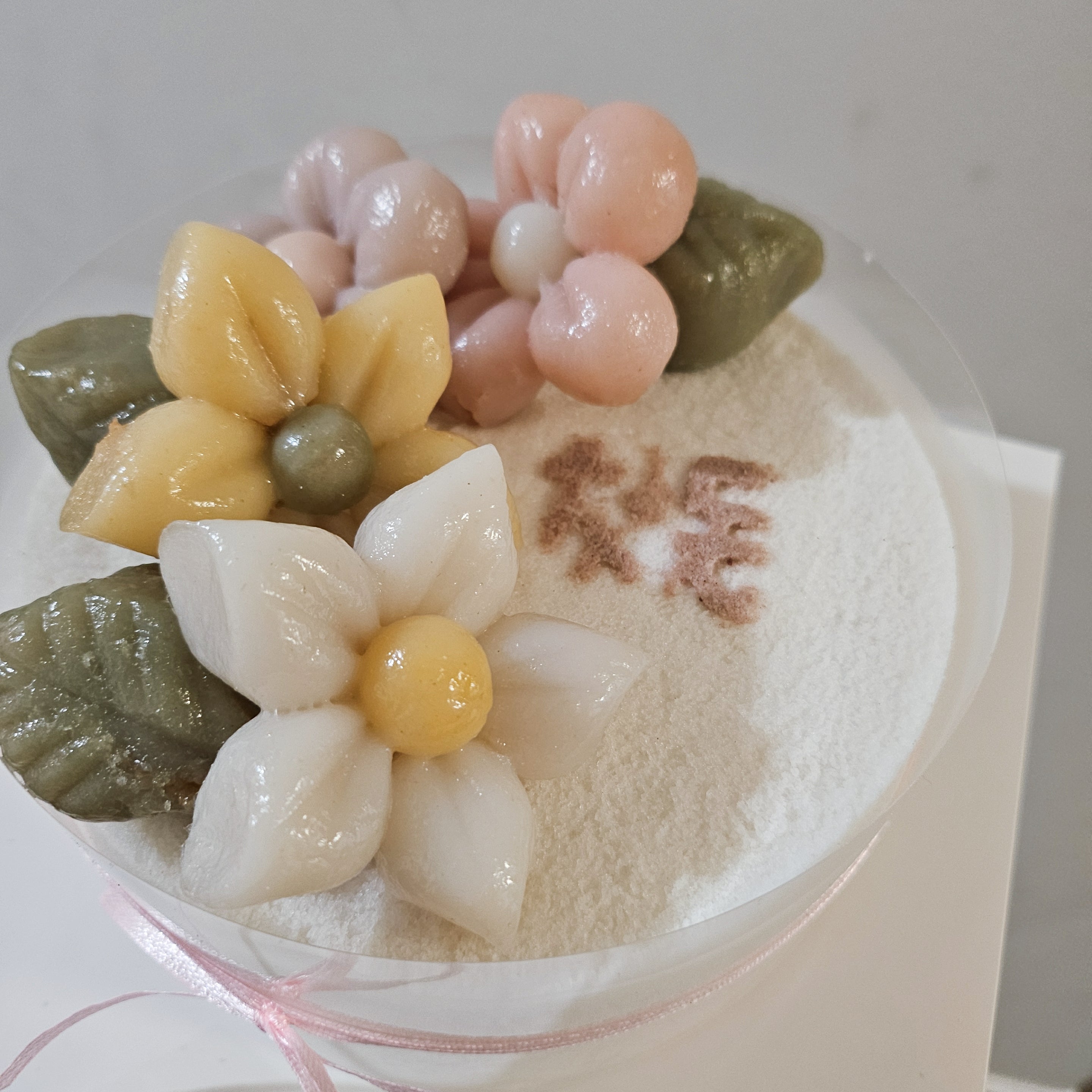 Rice cake flower songpyeon
