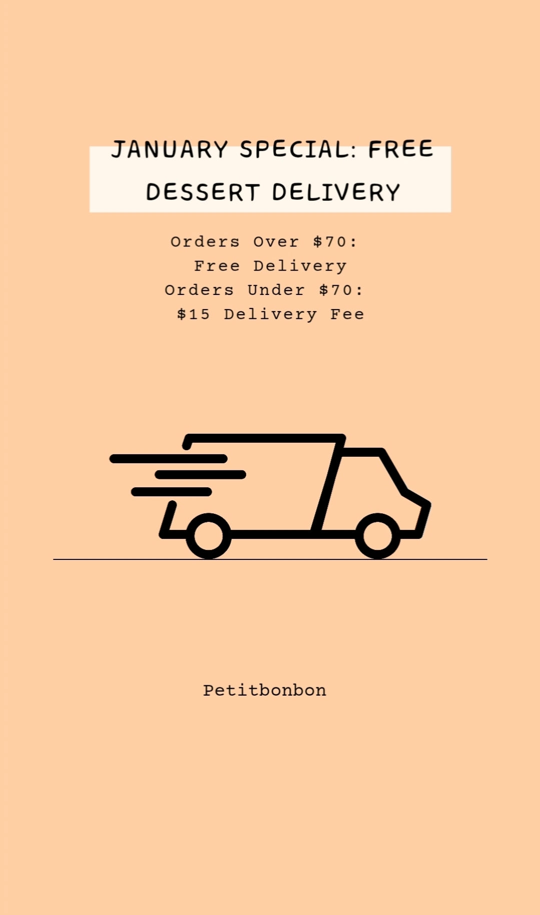 January Special Dessert Set